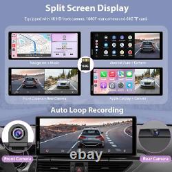 Carpuride W904 Carplay sans fil Android Auto WifiVidéo Autoradio avec caméra arrière