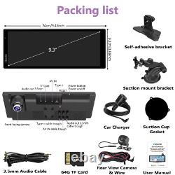 Carpuride W904 Carplay sans fil Android Auto WifiVidéo Autoradio avec caméra arrière