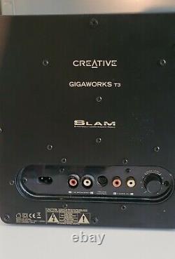 Creative Gigaworks T3 Slam 2.1 Haut-parleurs Pc Multimédia Accueil Cinéma. Grand Son