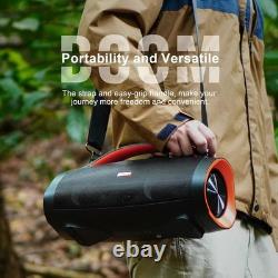 Enceinte Bluetooth Extreme Boom Pro avec son stéréo de 100W, basses riches, étanchéité IPX6