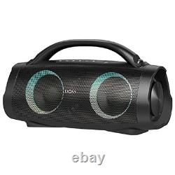 Enceinte Bluetooth Extreme Boom+ avec son stéréo de 100W, basses riches, 20H