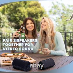 Enceinte Bluetooth Portable Oontz Ultra Dual 5.0 2-Pack Étanche IPX7, 14W