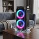 Enceinte De F&ecirc;te Portable 240 W, Son De 115 Db, 24 H D&rsquo;autonomie Et Lumi&egrave;res Rgb Incluses