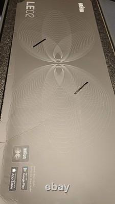 Enceinte stéréo Braun Audio LE Series LE02 blanche