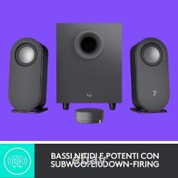 Enceintes Bluetooth Logitech Z407 avec caisson de basses Audio Stéréo PC