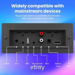 Enceintes Bluetooth Stéréo Bass Barres de Son TV Home Theater Subwoofer Enceintes PC