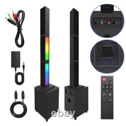 Enceintes Bluetooth Stéréo Bass Barres de Son TV Home Theater Subwoofer Enceintes PC