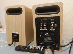 Enceintes Bluetooth actives Argon Audio Fenris A4 Ash système audio compact