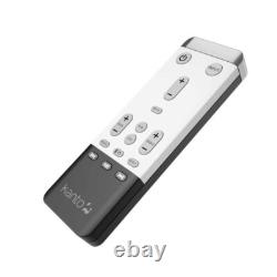 Enceintes Bluetooth actives Kanto Audio TUK, paire, noir mat, enceintes bibliothèques amplifiées