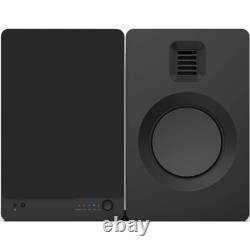 Enceintes Bluetooth actives Kanto Audio TUK, paire, noir mat, enceintes bibliothèques amplifiées