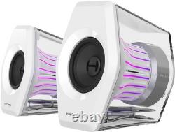 Enceintes Bluetooth pour ordinateur avec son surround virtuel 7.1, éclairage RGB, États-Unis