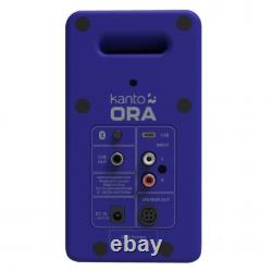 Enceintes Kanto Audio Ora Violet Bluetooth Alimentées Actives Compactes de Bureau