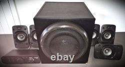 Enceintes Logitech Z906 THX 5.1 Surround Sound 1000W SI BRUYANT ! Nouvelle télécommande