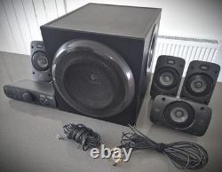 Enceintes Logitech Z906 THX 5.1 Surround Sound 1000W SI BRUYANT ! Nouvelle télécommande
