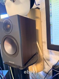 Enceintes bibliothèque Monitor Audio Bronze 50 6G, noyer