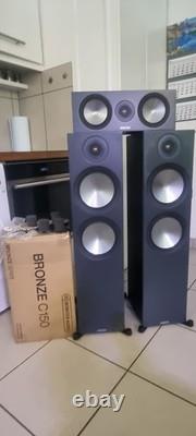 Enceintes colonnes Monitor Audio Bronze 500 6G stéréo, excellent état