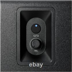 Enceintes de bibliothèque alimentées Audio Technica AT-SP3X avec Bluetooth noires