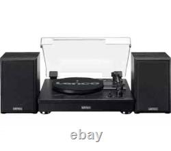 Enceintes de platine Lenco LS-101BK Système audio pour lecteur de vinyles