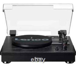 Enceintes de platine Lenco LS-101BK Système audio pour lecteur de vinyles