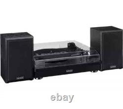 Enceintes de platine Lenco LS-101BK Système audio pour lecteur de vinyles