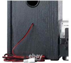 Enceintes de platine Lenco LS-101BK Système audio pour lecteur de vinyles