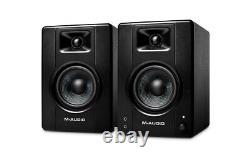 Enceintes de studio M-Audio BX4 en paire noire