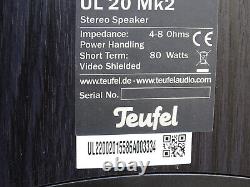 Enceintes stéréo Devil Ul 20 Mk2 2x Haut-parleurs de son de qualité dans leur emballage d'origine