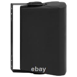 Enceintes stéréo murales Audio debout 2 pcs Noires 100 W vidaXL