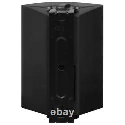 Enceintes stéréo murales Audio debout 2 pcs Noires 100 W vidaXL