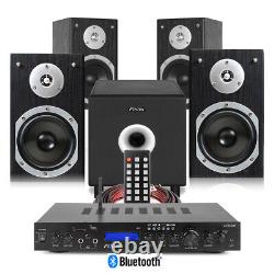 Ensemble de haut-parleurs Surround Sound 4.1 avec caisson de basses et amplificateur 5 canaux, SHFB55B