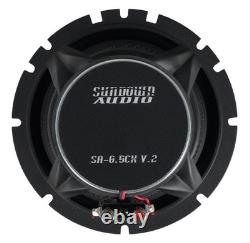 Ensemble de haut-parleurs de voiture coaxiaux Sundown Audio SA-6.5CX v. 2 6.5 120 Watts RMS