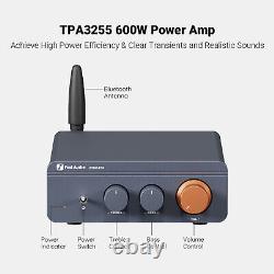 Fosi Audio BT20A Pro 300W x2 TPA3255 Bluetooth 5.0 Amplificateur stéréo audio domestique 2.0 CH