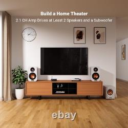 Fosi Audio BT30D PRO 48V Récepteur amplificateur audio stéréo HiFi Bluetooth puissance