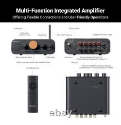 Fosi Audio HT4S – Amplificateur stéréo Bluetooth 4.1 / 5 pour enceintes d’extérieur