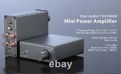 Fosi Audio Tda7498e Amplifieur De Puissance Audio Stéréo Classe D Mini Amplificateur Hi-fi 160w X 2