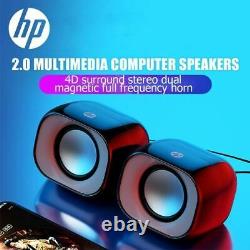 HP Filaire Haut-parleur Soundbar Led Stéréo Subwoofer Audio Aux Président Surr