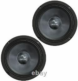 Harmony Audio Hc-cmb65 Voiture Stereo Cabron Midbass Midrange 6.5 Haut-parleurs 4 Paire