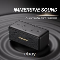 Haut-parleur Bluetooth M5, haut-parleurs sans fil portables de 40W avec son stéréo immersif