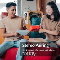 Haut-parleur Bluetooth Portable Étanche 20W Son Stéréo 20H d'Autonomie en Extérieur