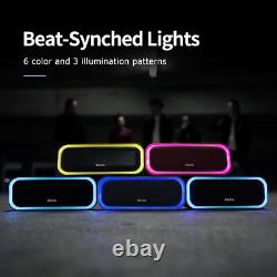 Haut-parleur Bluetooth Portable Étanche 20W Son Stéréo 20H d'Autonomie en Extérieur