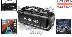 Haut-parleur Bluetooth compact avec une puissance de crête de 60 W, parfait pour les fêtes et le camping