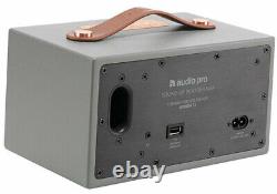 Haut-parleur De Batterie Bluetooth Audio Pro Addon T3+ En Gris #192699 (stock Uk) Bnib
