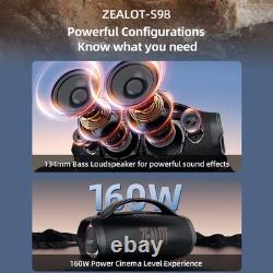 Haut-parleur S98 BT sans fil stéréo avec son puissant de 150W