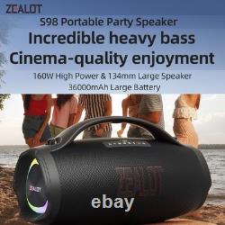 Haut-parleur S98 BT sans fil stéréo avec son puissant de 150W