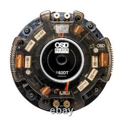 Haut-parleur de plafond stéréo de référence OSD Audio Black Series R62DT 6,5 pouces (chacun)