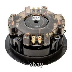Haut-parleur de plafond stéréo de référence OSD Audio Black Series R62DT 6,5 pouces (chacun)