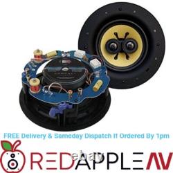 Haut-parleur de salle de bain encastré stéréo Compact Audio Fidelity C6S 6,5 pouces 60W RMS