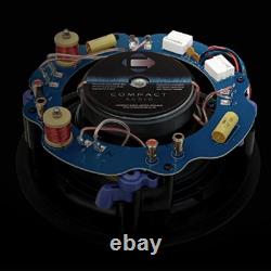 Haut-parleur de salle de bain encastré stéréo Compact Audio Fidelity C6S 6,5 pouces 60W RMS