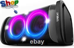 Haut-parleur portable Bluetooth de fête, son puissant de 160 W avec basses profondes sans fil