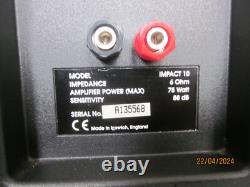 Haut-parleurs Celestion Impact 10 Audio/Hi-fi/stéréo d'occasion (rare)